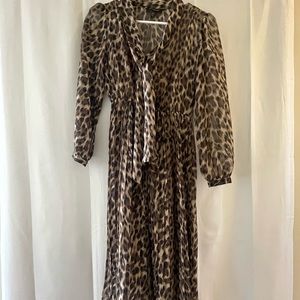 Banana Republic Leopard Print Dress